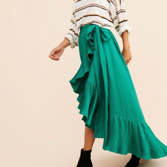 Anthropologie Mare Mare Skim Wrap around skirt